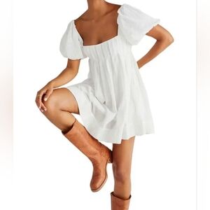 Free People Marina Mini Dress/Ivory